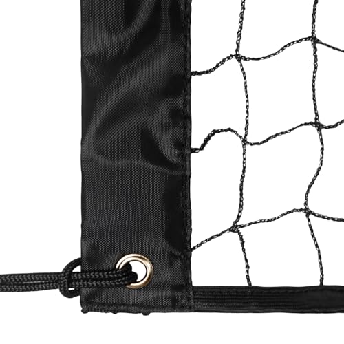 Aoneky 20ft x 3ft Badminton Replacement Net, Nylon Practice Net for Backyard & Indoor Games, Includes Hanging Cords, Portable Netting Only (No Poles)