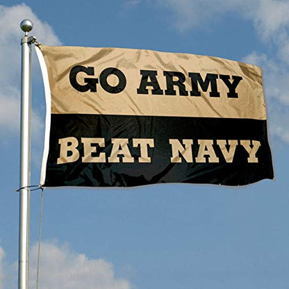 College Flags & Banners Co. Go Army Beat Navy Football Banner Flag