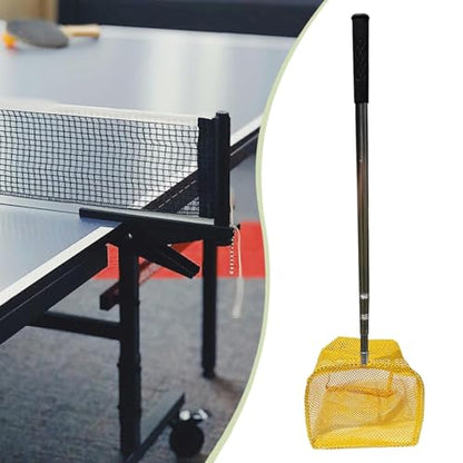kowaku Net Table Tennis Ball Picker, Practical, Convenient, Telescopic Portable Ping Pong Ball Collector