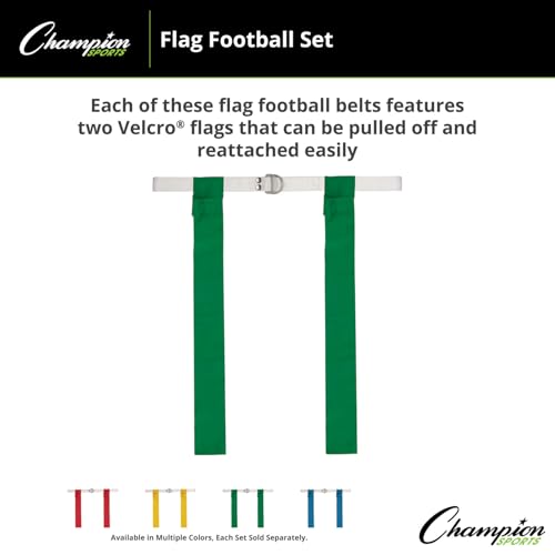 Champion Sports Flag Football Set - color: Green