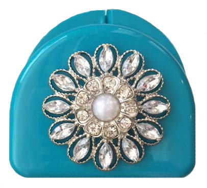 Decorated Mouthguard Case - Crystal Waters - color: Aqua