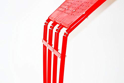 Rugged Soccer Free-Kick Training Mannequin - Red - Durable PVC - 4 Styles (Small, Medium, Large, and Spring Loaded) - style: Style #4 - Large - Spring Loaded