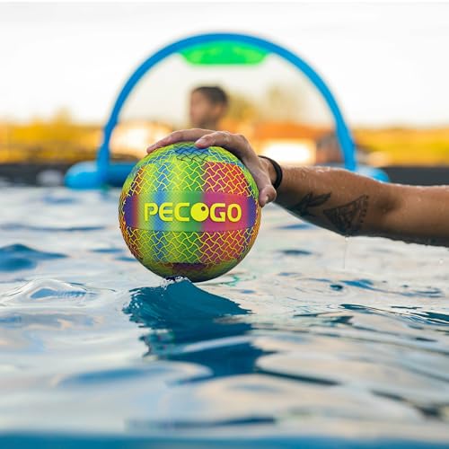 Waterproof Volleyball Size 5 - Perfect for Pool, Indoor & Outdoor Games - Durable, Lightweight, and Easy to Use for Beginners, Teens, and Adults (with Pump) - style: 2 PACK