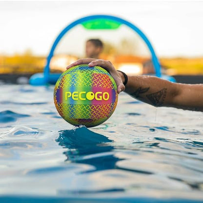 Waterproof Volleyball Size 5 - Perfect for Pool, Indoor & Outdoor Games - Durable, Lightweight, and Easy to Use for Beginners, Teens, and Adults (with Pump) - style: 2 PACK