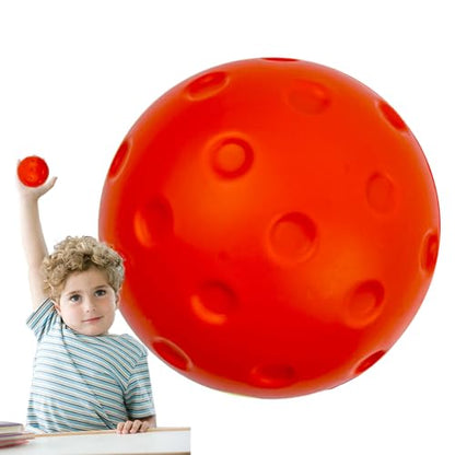 Warm Up Pickleball Ball - Silent Pu Training Ball for Indoor Warm Ups and Backyard Use | Suitable for Beginners and Professionals Living Room or Backyard Practice