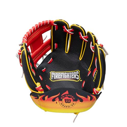 Wilson 2026 A200 Baseball Gloves - color: FIREFIGHTERS