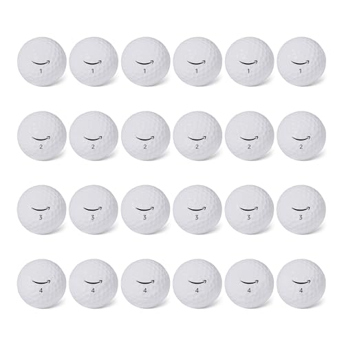 Amazon Basics Core Soft Golf Balls - color: White, style: 24-Pack
