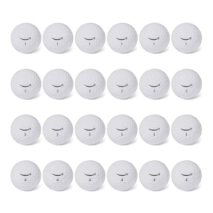 Amazon Basics Core Soft Golf Balls - color: White, style: 24-Pack