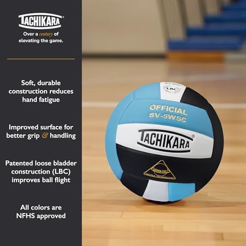 Tachikara® Sensi-Tec® SV5WSC-NFHS - color: Orange/White/Navy, style: New NFHS