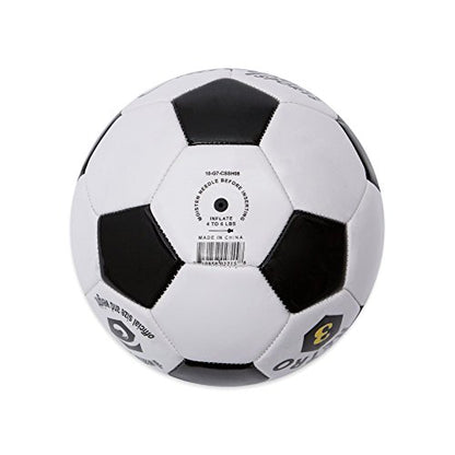 Champion Sports Retro Soccer Ball – Sizes 3, 4, 5, Soft Touch, All Weather, Official Size & Weight Ball for Training, Games, Outdoor & Indoor Play - size: Size 3