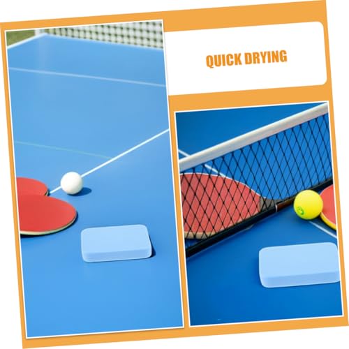 Abaodam 2pcs Portable Racket Cleaning Remover for Table Tennis Paddle Sponge and Rubber Set