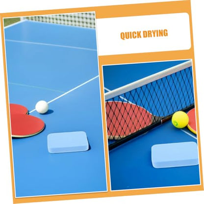 Abaodam 2pcs Portable Racket Cleaning Remover for Table Tennis Paddle Sponge and Rubber Set