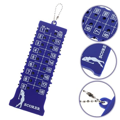 Golf Score Counter Shot Stroke Counter for Women Compact Scoreboard for Golf Tournaments Practice