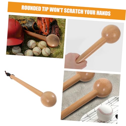 BESPORTBLE 2Pcs Portable Wooden Baseball Glove Mallet Catchers Mitt Shaping Hammer for Softball Baseball Gloves for Breaking and Creating Pocket