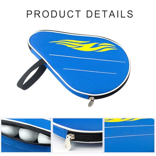 Table Tennis Racket Case Organizers With Small Compartment for Paddle Case Carry Bag Racket Bat Storage Table tennis racket bag with backpack