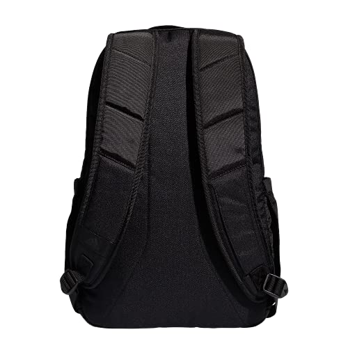 adidas Defender Sports Backpack with Shoe Compartment, Soccer Bag - color: Black/Black