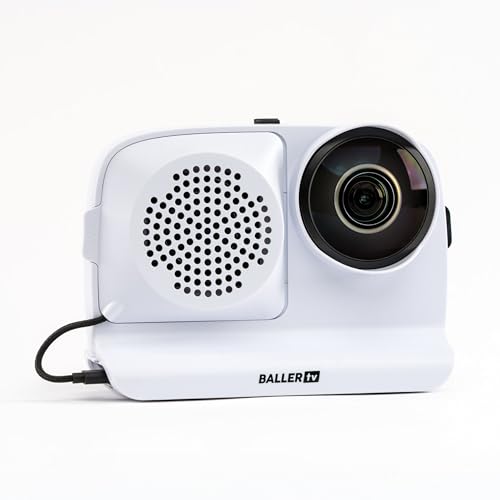 AI Auto-Tracking Sports Filming System, 180° Full-Field Lens & Live Streaming for Basketball, Soccer & Volleyball, Compatible with iPhone 14 Pro - size: iPhone 14 Pro