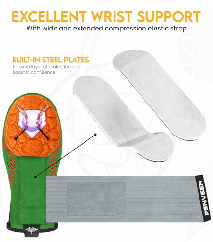 Baseball Sliding Mitt Youth & Adult, Sliding Glove for Baseball, Softball Sliding Guard, Left and Right Hands - color: Baseball Ground, size: Youth
