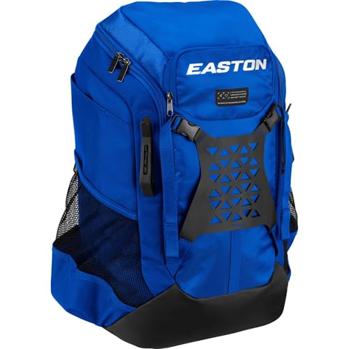 Easton unisex-adult Walk-Off NX Backpack Equipment Bag |Baseball & Fastpitch Softball |Team Logo Panel|Multiple Colors - color: Royal (Elite)