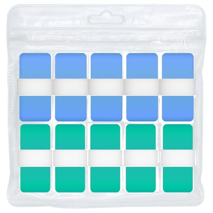 10pcs Tennis Grip Tape - Tennis Overgrip for Tennis Racquet - Tennis Racket Grip Tape - Pickleball Paddle Grip Tape - color: Blue-Green