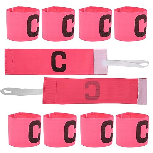 Soccer Captain Armband,Flexible Adjustable scalable Design,Sports Team Armband,Elasticated for Captains in Matches,practices,tournaments