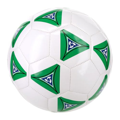 Mikasa Serious Soccer Ball - color: Green/white, size: 4