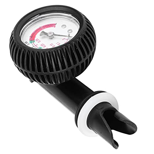 Inflatable Boat Kayak Air Pump for Surfboard, with Pressure Test, Long Hose Adapter, up to 0.6 Bar 8.55 PSI