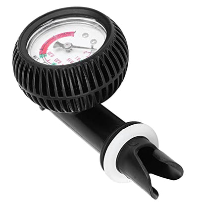 Inflatable Boat Kayak Air Pump for Surfboard, with Pressure Test, Long Hose Adapter, up to 0.6 Bar 8.55 PSI