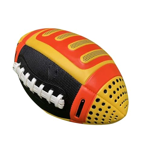 Kids Football, Practicing Size 3 Football, Youth Football for Kids PU Leather Football for Training Practicing Recreational Play - color: Yellow