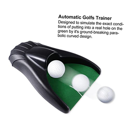 Outanaya Golf Ball Return Machine Automatic Golf Putt Returner for Indoor Practice