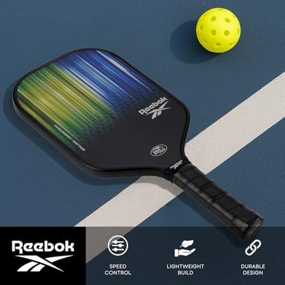 Reebok Pickleball Paddle – Lightweight & Durable Design for All Skill Levels – Engineered for Power, Control & Precision - size: Green