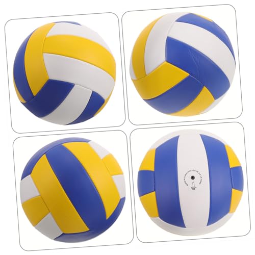 WOONEKY Soft Volleyball for Training Eye-catching Colors for Beginners and Middle School Players