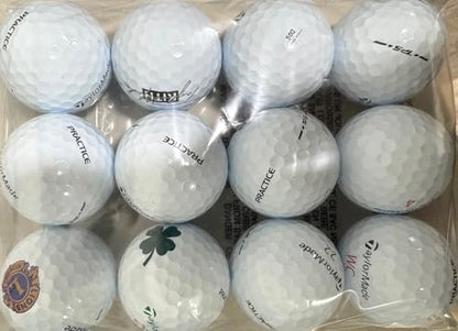 TaylorMade 1-Dozen TP5 & TP5x MySymbol Pix Logo Overrun Practice Golf Balls - Made in USA - style: TP5 - 12 balls