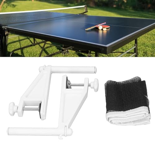 JEOZBM Table Tennis Net and Post Set, Folding Table Tennis Net, Easy Setup for Indoor Outdoor Any Table