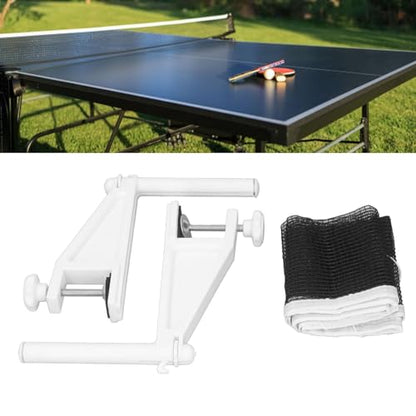 JEOZBM Table Tennis Net and Post Set, Folding Table Tennis Net, Easy Setup for Indoor Outdoor Any Table