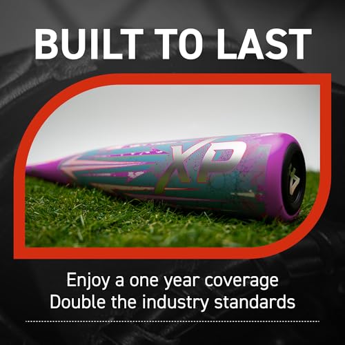 44 PRO Limited Edition XP USSSA 1.15 BPF Baseball Bat, Balanced Baseball Bat for Most Youth Baseball Leagues, Lightweight & Durable Standard Taper Handle, Drop -10, 2 3/4" Big Barrel Diameter