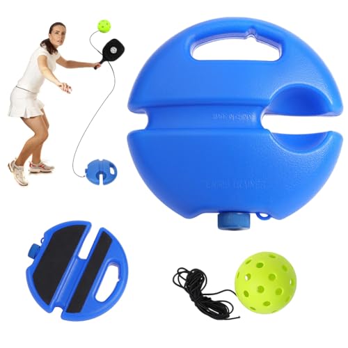 Match Buddy Pickleball Trainer,MatchBuddy Pickleball Training, Pickle Ball Rebound Practice Ball with String, Tennis Training Tool, Pickleball Equipment (Green)