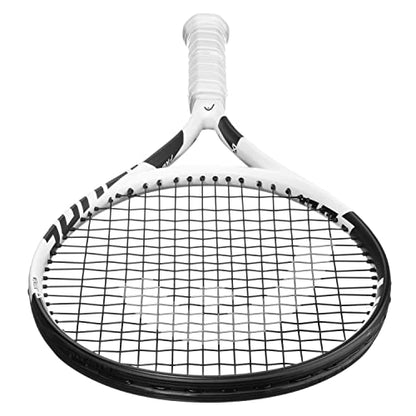 Head Metallix Attitude Pro White Tennis Racket - Pre-Strung Adult Tennis Racquet for Control and Maneuverability - size: 4-3/8