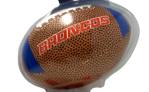 Rawlings NCAA 3 Pack Softee Football, Boise State, 5", Team Colors