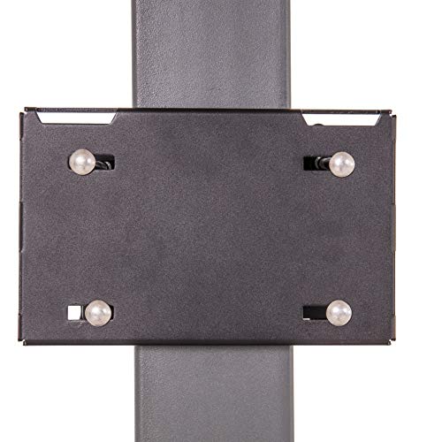 Silverback Junior Youth 33" Basketball Hoop with Lock ‘n Rock Mounting Technology Mounts to Round and Vertical Poles, Black (B8410W)