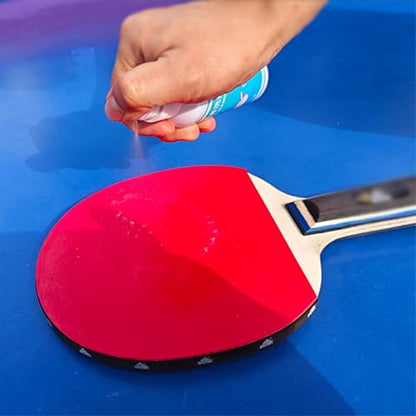 Table Tennis Racket Cleaner Kit - 100ml Racket Care Agent with Sponge,Eliminate Dirt and Dust, Optimal Spin and Control, Preserve Rubber and Restore Tackiness