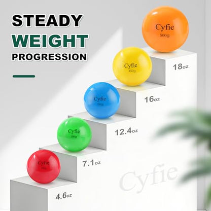 Cyfie Weighted Baseballs for Hitting Training, Heavy Balls for Batting Practice, Weighted Softballs for Strength & Swing Speed Training, Baseball Training Equipment for Players & Coaches