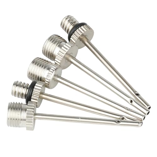 20Pcs Inflatable Needle Replacement Stainless Inflation Needle for Basketball Soccer Volleyball Balls Air Pumps Needle