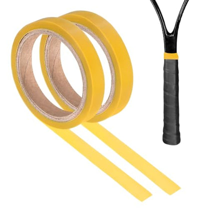 M METERXITY Grip Finishing Tape PVC Racket Wrap Grip Racquet Finishing Tapes for Pickleball/Racquetball - color: Yellow