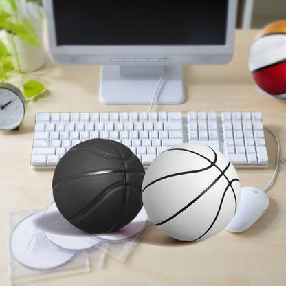 MINDCOLLISION Size 1/3/4/5/6/7/9 No Logo Basketball, Black and White, can be Used for Autographs, Clubs, Training, Event prizes - color: Black, size: No.1