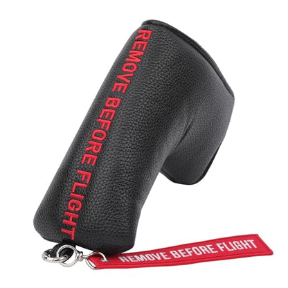 Golf Head Cover with RBF Design for Golf Club - size: for Blade, style: Black