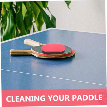 2pcs Professional Table Tennis Racket Cleaners Racket Erasers Paddle Wipe Cleaners