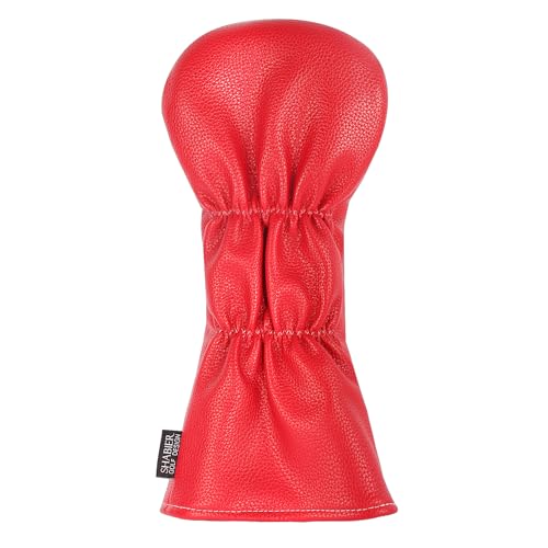 Golf Head Cover with RBF Design for Golf Club - size: for Driver, style: Red