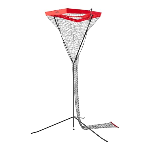 VEVOR Volleyball Training Net System,8 * 11/12 * 11ft/Pitching Practice/Spiking Practice/14 Net,Portable Net Station, Easy Setup Indoor Outdoor Target Net for Serving Spiking Setting - style: Pitching Practice