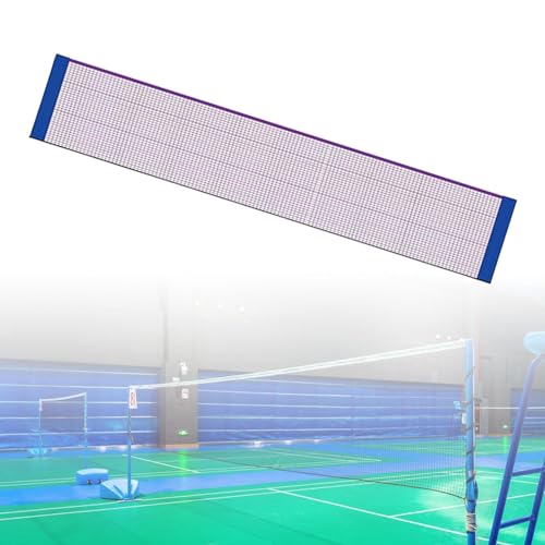 Badminton Net Tennis Volleyball Net Easy Assemble Pickleball Net Replacement Net for Indoor Outdoor Sport Playing
